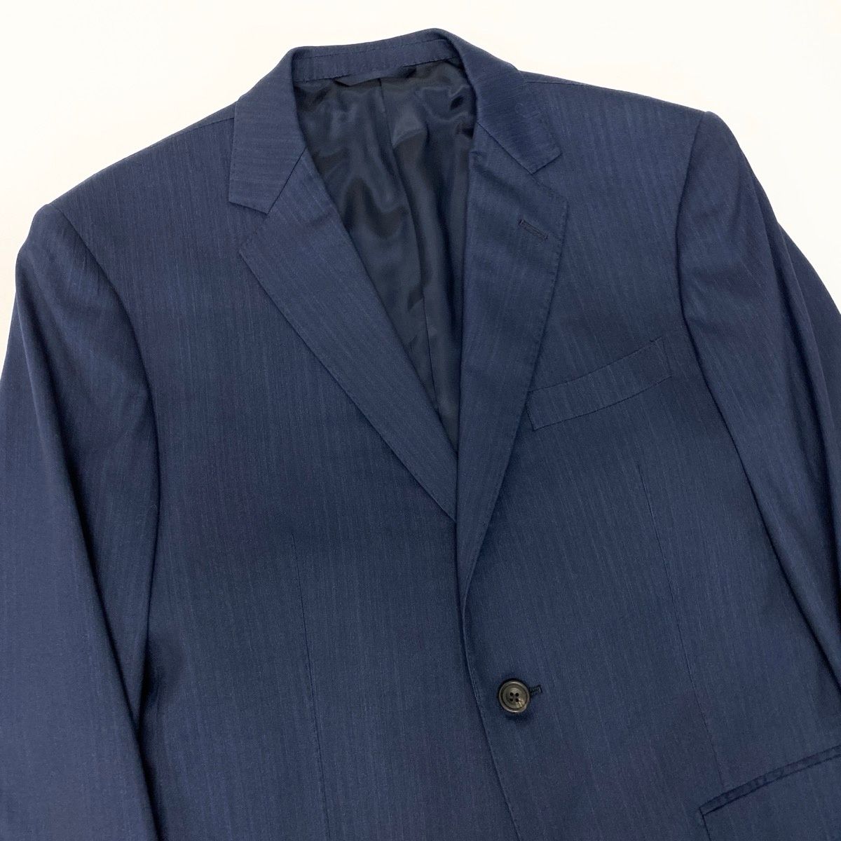 Loro Piana Azabu Tailor Terra Fabric Set Customized Items Single XL Navy — view 3