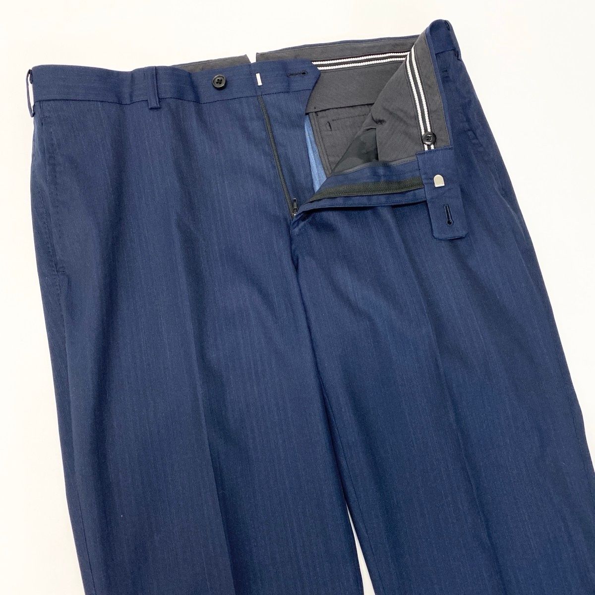 Loro Piana Azabu Tailor Terra Fabric Set Customized Items Single XL Navy — view 7