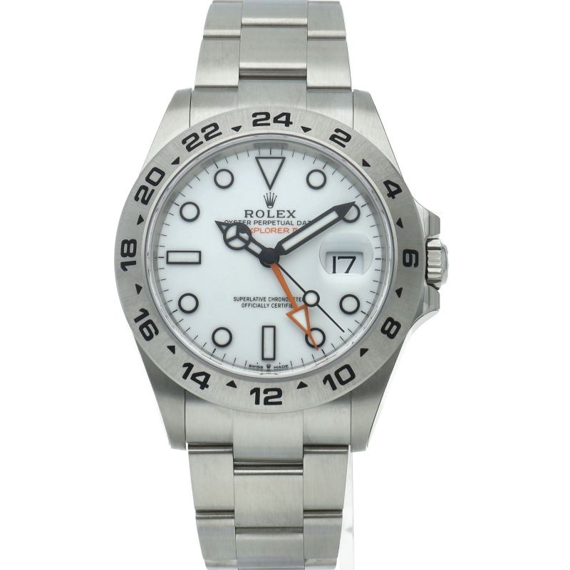 Rolex Watch Box SS White — view 2