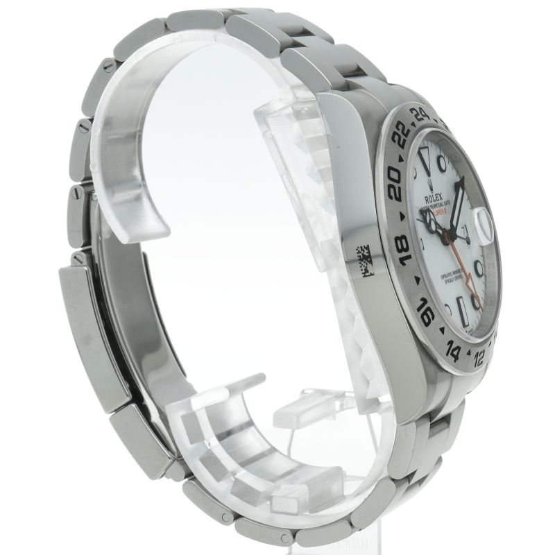 Rolex Watch Box SS White — view 4