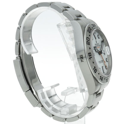 Rolex Watch Box SS White — view 4