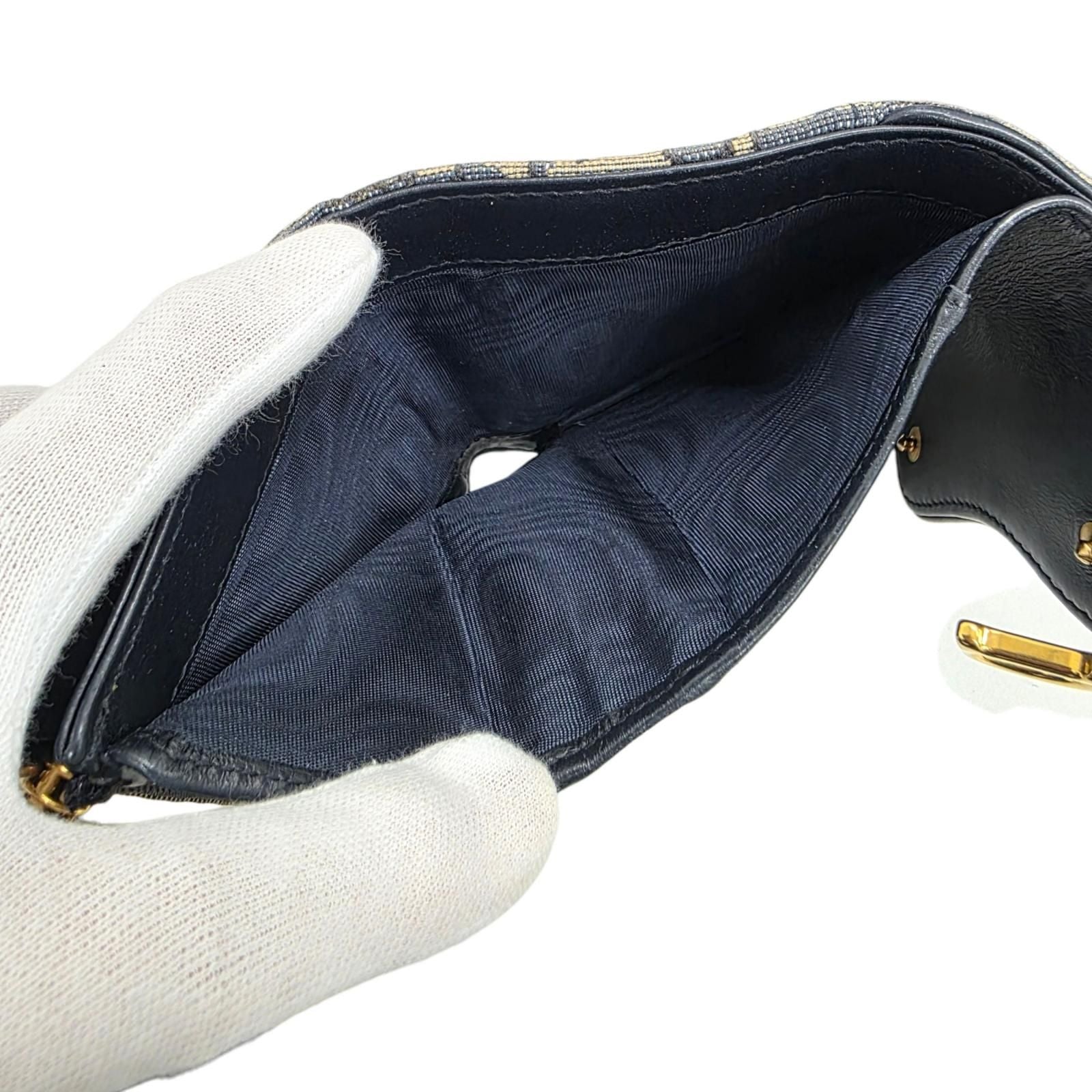 Dior Trotter Trifold Saddle Wallet — view 7