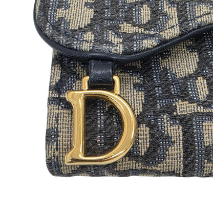 Dior Trotter Trifold Saddle Wallet — view 8