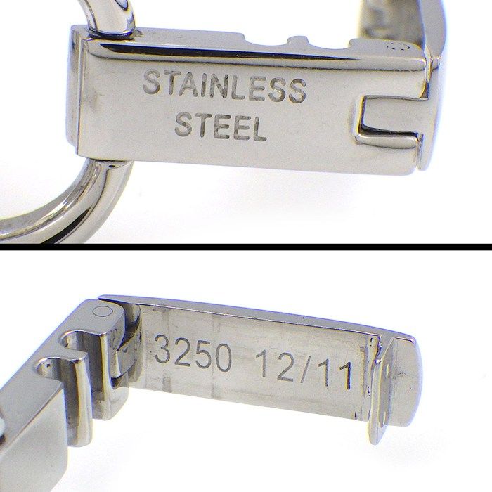 Gucci Watch Rectangle 127.5 GG Sunray Silver Dial SS — view 5