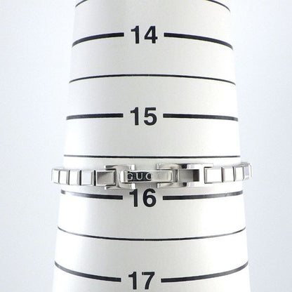 Gucci Watch Mini 102 Pave Diamond Bezel Square Black Dial SS — view 9