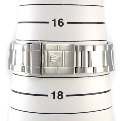 Rolex Watch Explorer I a Number 1998 Black Dial Luminous Hands Index SS — view 9