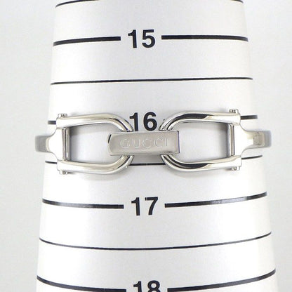 Gucci Watch Bangle Rectangular Black Dial Horsebit Class SS — view 8