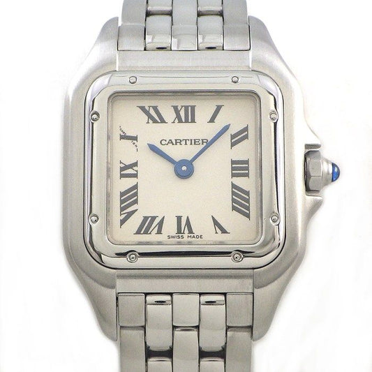 Cartier Watch Pante SM Ivory Dial man Index SS