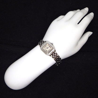 Cartier Watch Pante SM Ivory Dial man Index SS — view 8