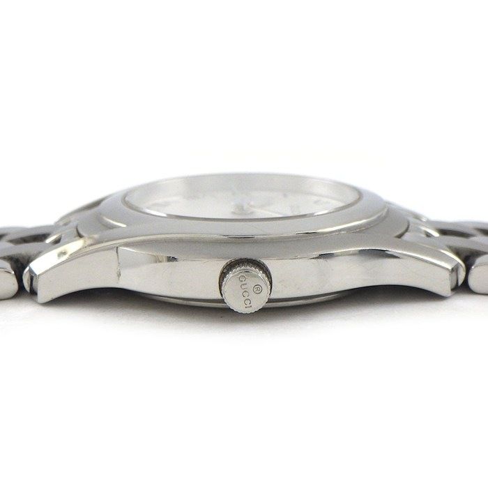 Gucci Watch Class Sunray Silver Dial man Index Date SS — view 2