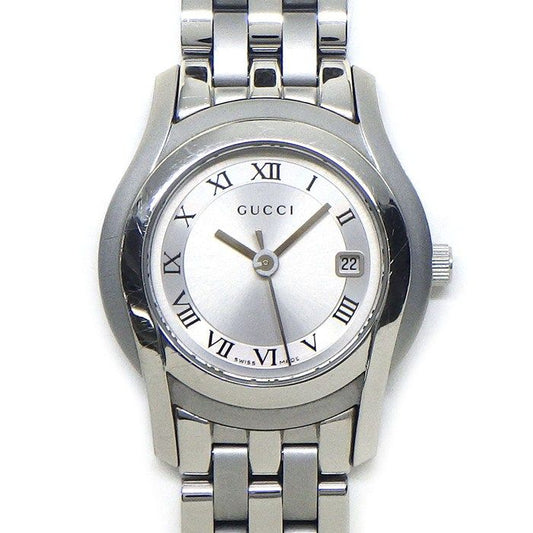Gucci Watch Class Sunray Silver Dial man Index Date SS