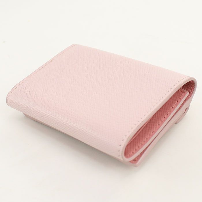 Prada Saffiano Leather Trifold Wallet — view 2