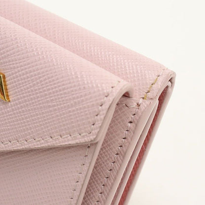 Prada Saffiano Leather Trifold Wallet — view 7