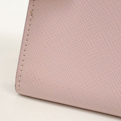 Prada Saffiano Leather Trifold Wallet — view 8