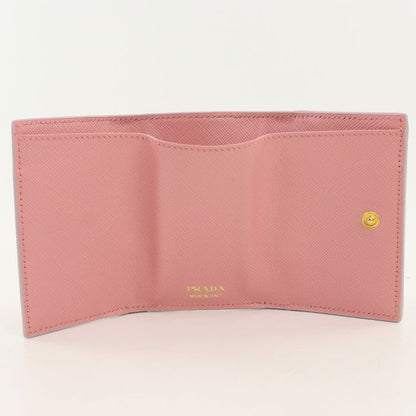 Prada Saffiano Leather Trifold Wallet — view 3