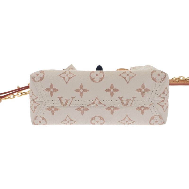 Louis Vuitton Atlantis BB 2-Way Bag Shoulder Hand Monogram Canvas Ivory Travel — view 5