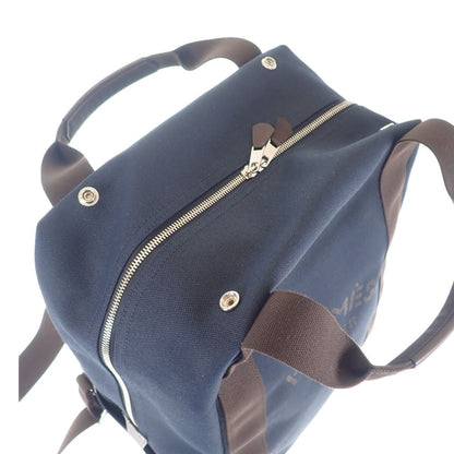 Hermes Backpack Toilet Blanc Fu Navy — view 7