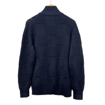 Louis Vuitton Jacket S Navy Long Sleeve Knit All Season — view 2