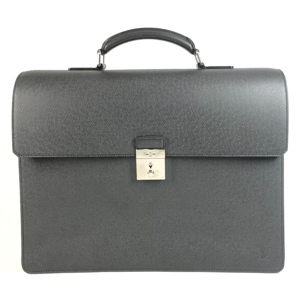 Louis Vuitton Business Bag Neo Robusto 3 Taiga Leather Ardoise Black