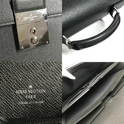 Louis Vuitton Business Bag Neo Robusto 3 Taiga Leather Ardoise Black — view 8