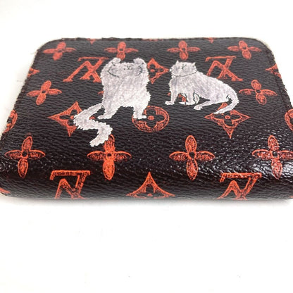 Louis Vuitton Coin Case Zippy Purse Monogram Canvas Brown — view 3