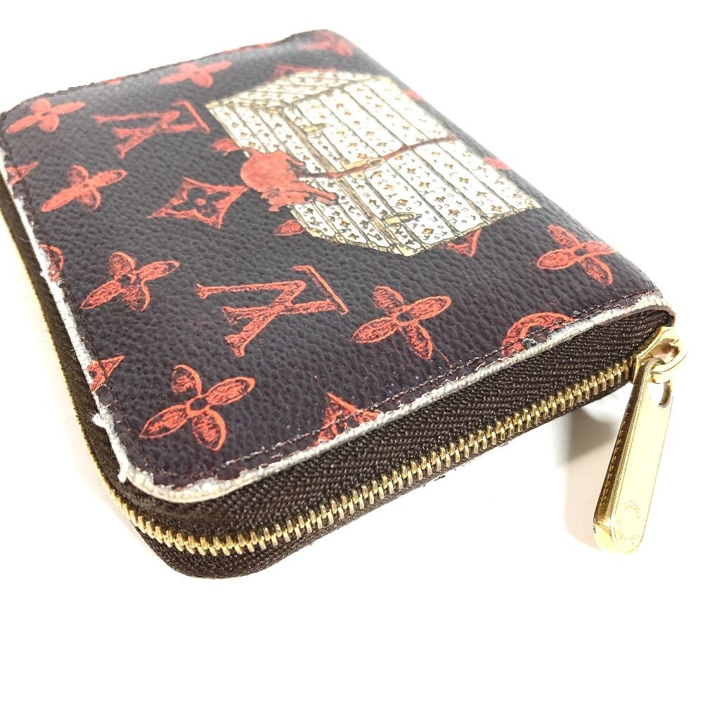 Louis Vuitton Coin Case Zippy Purse Monogram Canvas Brown — view 8