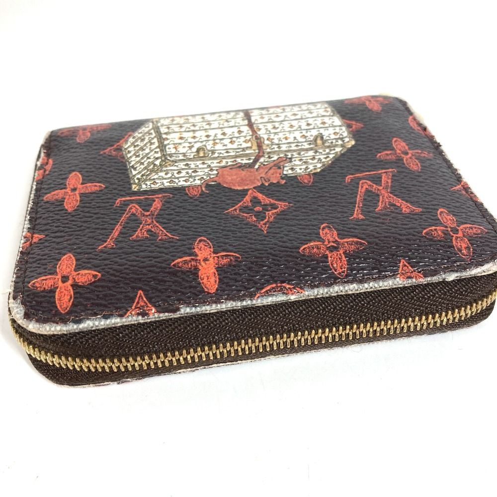 Louis Vuitton Coin Case Zippy Purse Monogram Canvas Brown — view 7