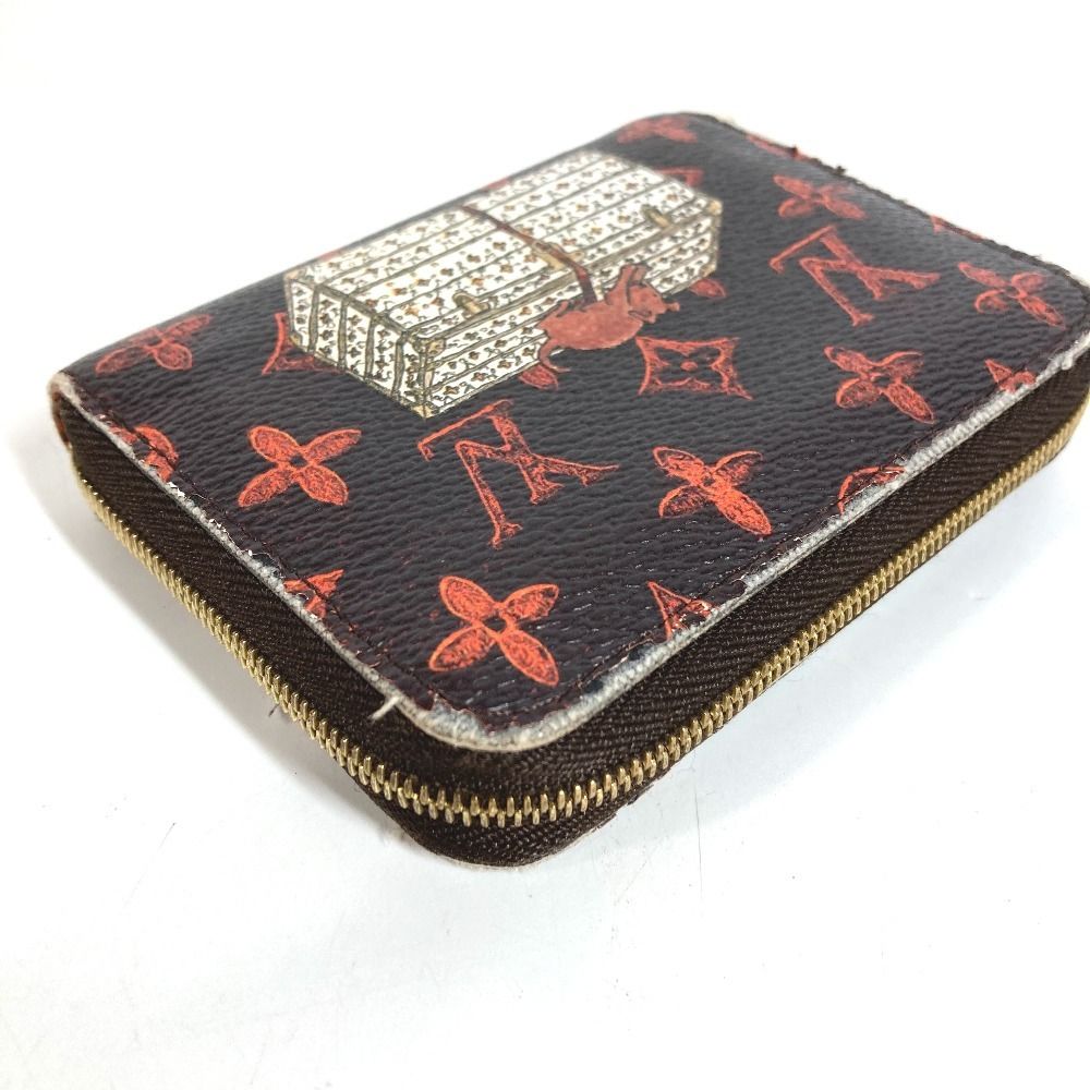 Louis Vuitton Coin Case Zippy Purse Monogram Canvas Brown — view 6
