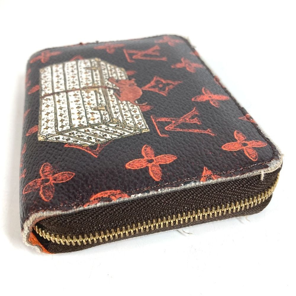 Louis Vuitton Coin Case Zippy Purse Monogram Canvas Brown — view 5