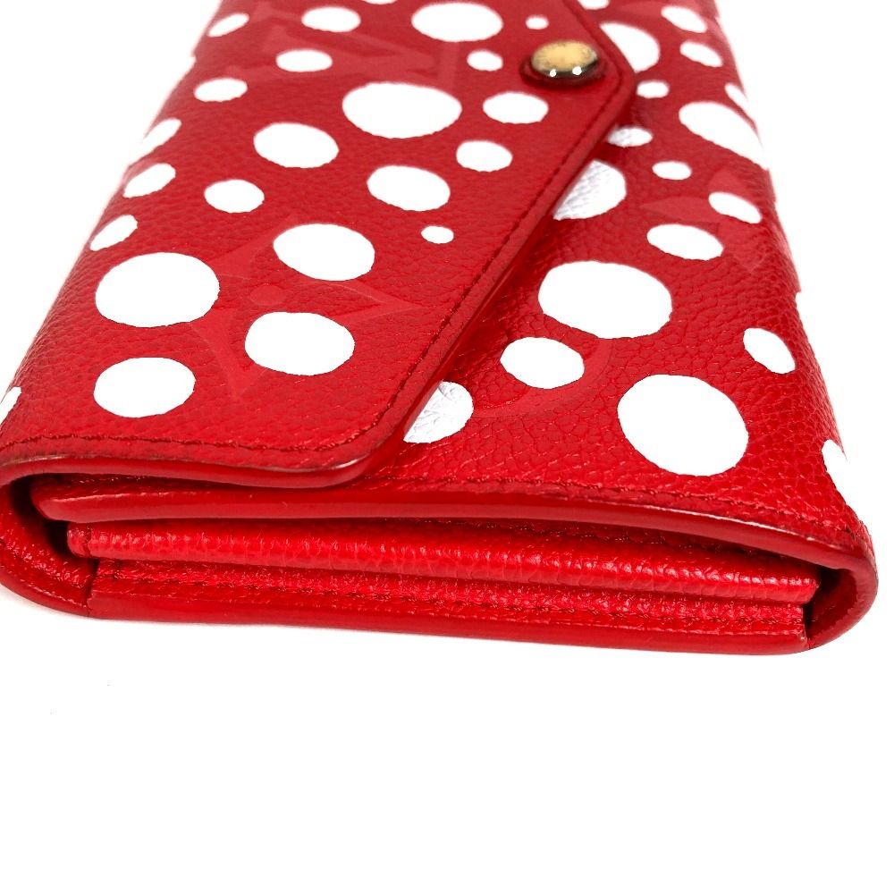 Louis Vuitton Wallet Portefeuille Sarah NM Leather Yayoi Kusama — view 3