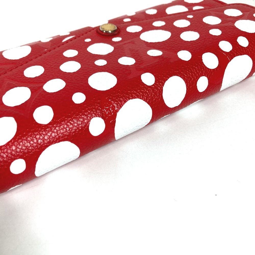 Louis Vuitton Wallet Portefeuille Sarah NM Leather Yayoi Kusama — view 6