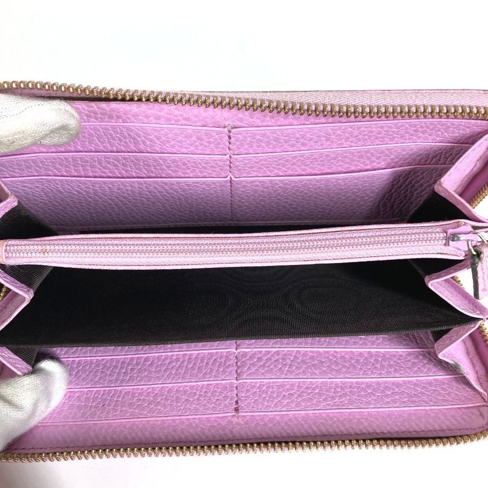 Gucci Wallet Bosco Leather Pink — view 4