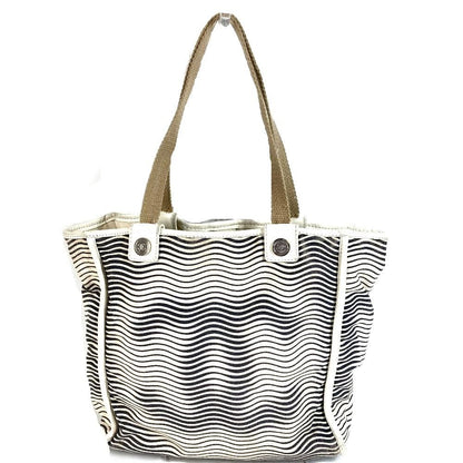 Chanel Shoulder Bag Magic CC Logo Cotton Ivory — view 2