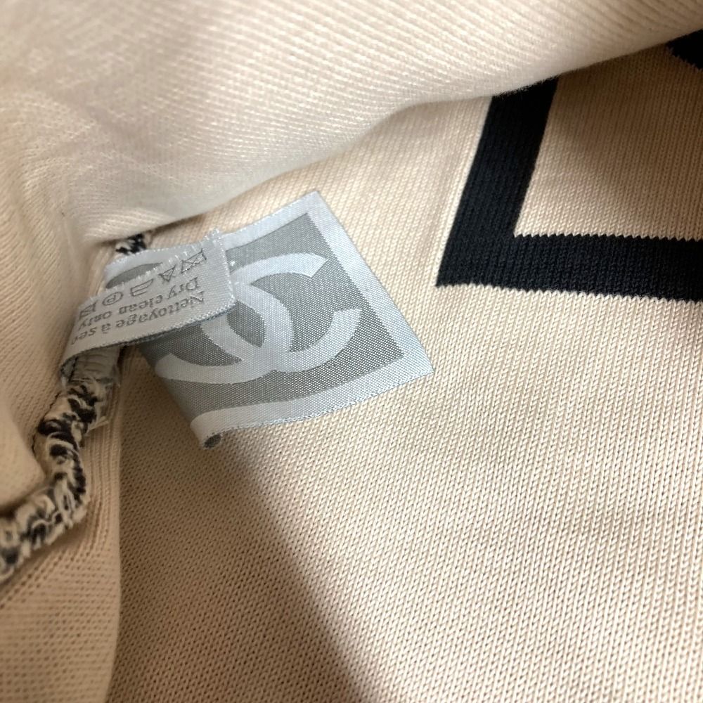 Chanel Backpack CC Logo Cotton Black — view 5