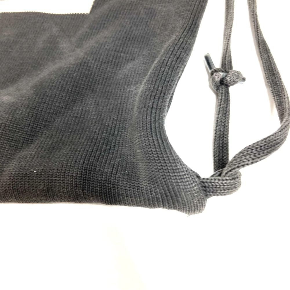 Chanel Backpack CC Logo Cotton Black — view 7
