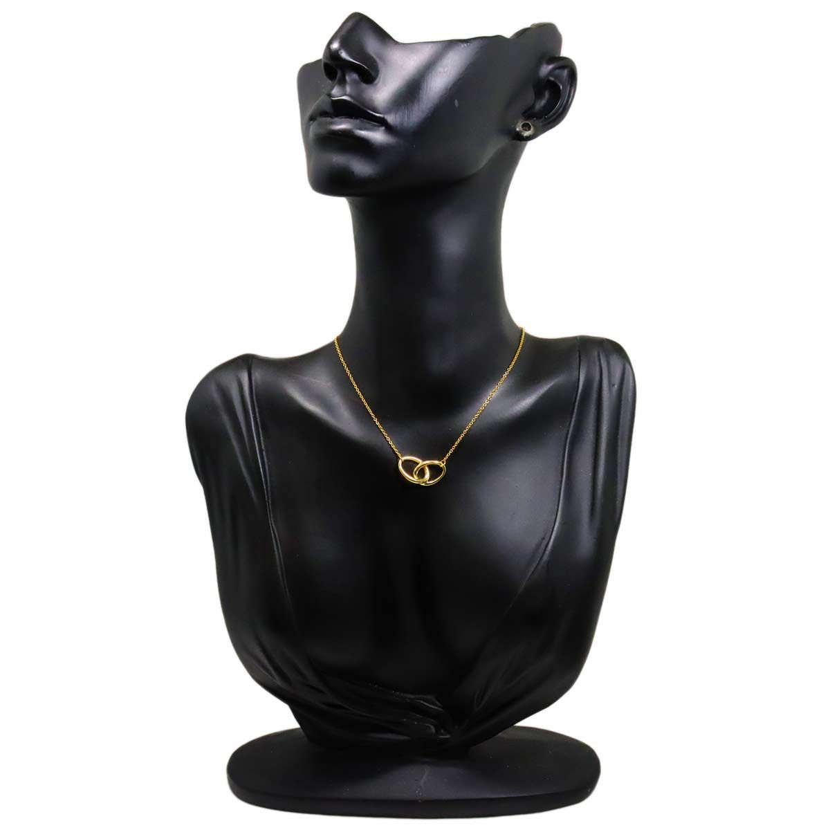 Tiffany & Co Double Loop Necklace 39 cm 18k YG Yellow Gold — view 6