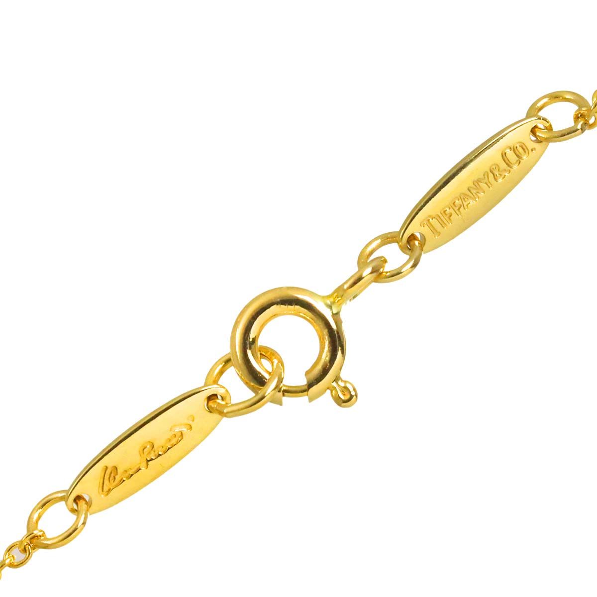 Tiffany & Co Double Loop Necklace 39 cm 18k YG Yellow Gold — view 4