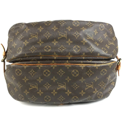 Louis Vuitton Shoulder Bag Saumur 35 Monogram Canvas Brown — view 5