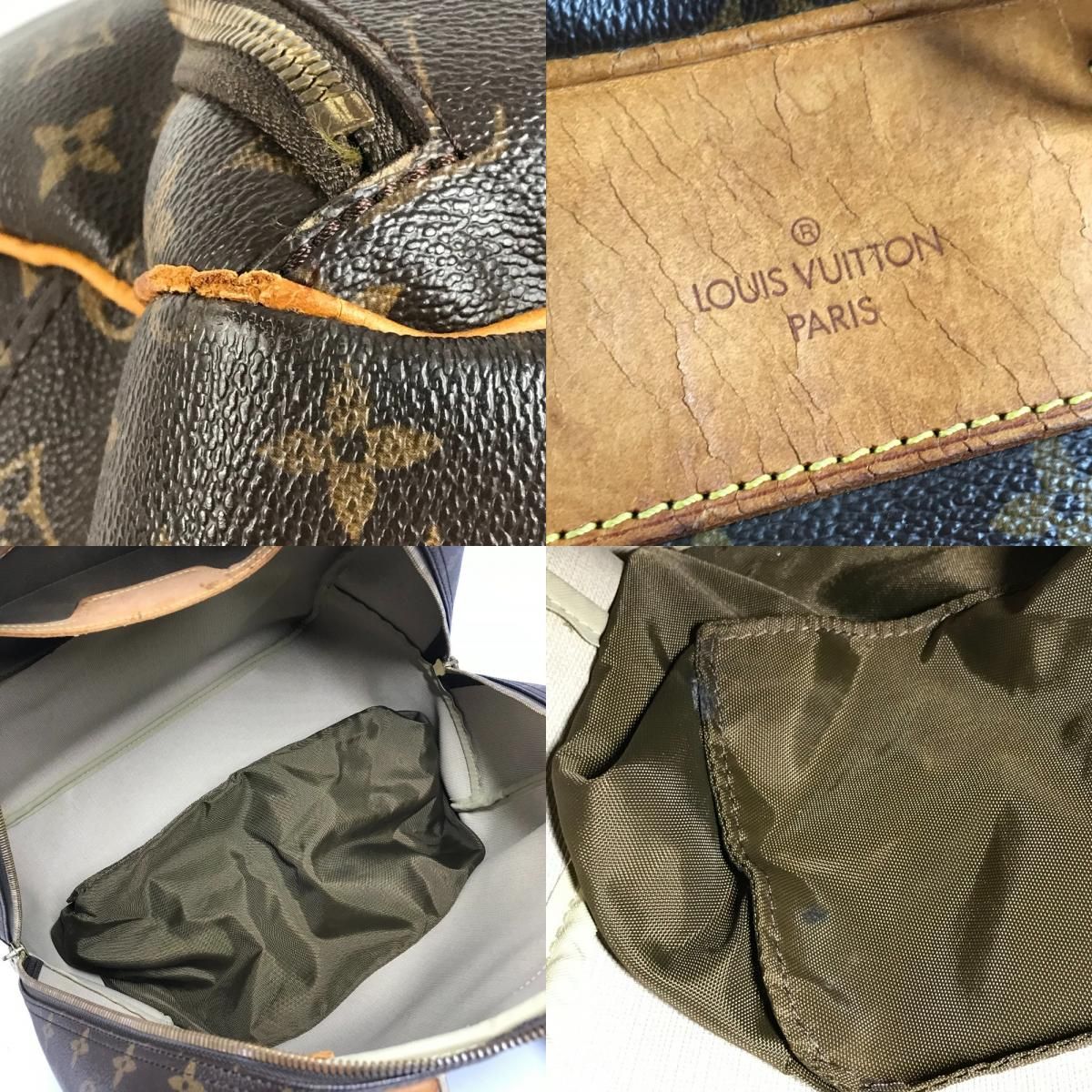 Louis Vuitton Handbag Evasion Monogram Canvas Brown — view 7