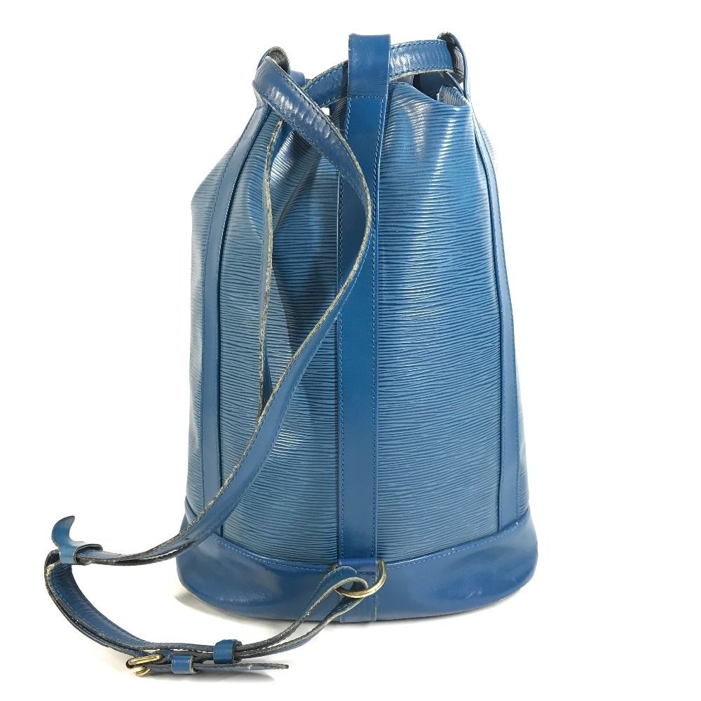 Louis Vuitton Shoulder Bag Randonnee PM Epi Leather Toledo Blue — view 2