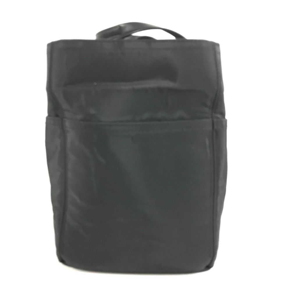 Hermes Handbag Acapulco Leather Nylon Black — view 4