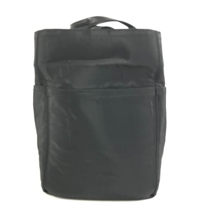 Hermes Handbag Acapulco Leather Nylon Black — view 4