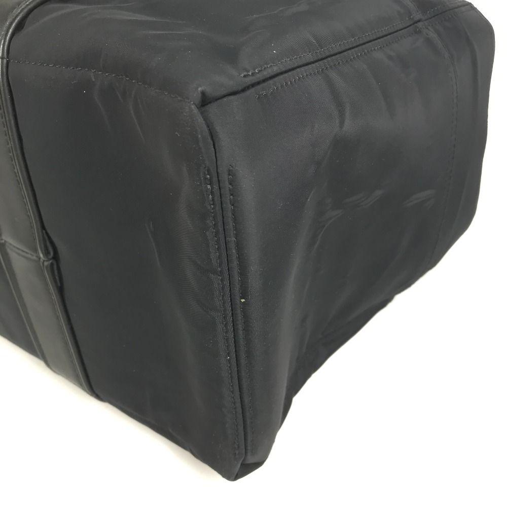 Hermes Handbag Acapulco Leather Nylon Black — view 6