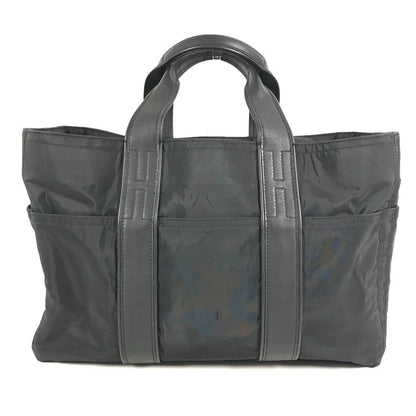 Hermes Handbag Acapulco Leather Nylon Black — view 2