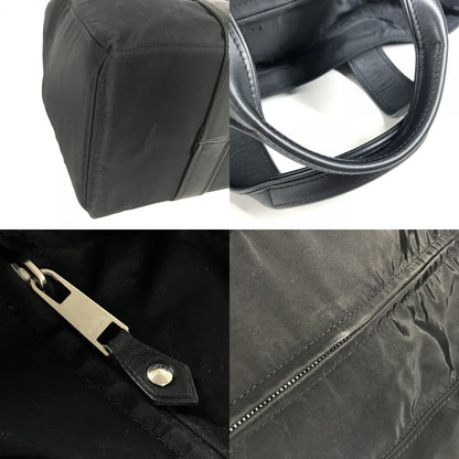Hermes Handbag Acapulco Leather Nylon Black — view 7