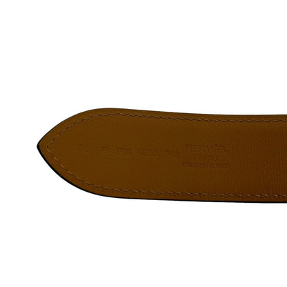 Hermes Belt 75 Salto Black Gold — view 4
