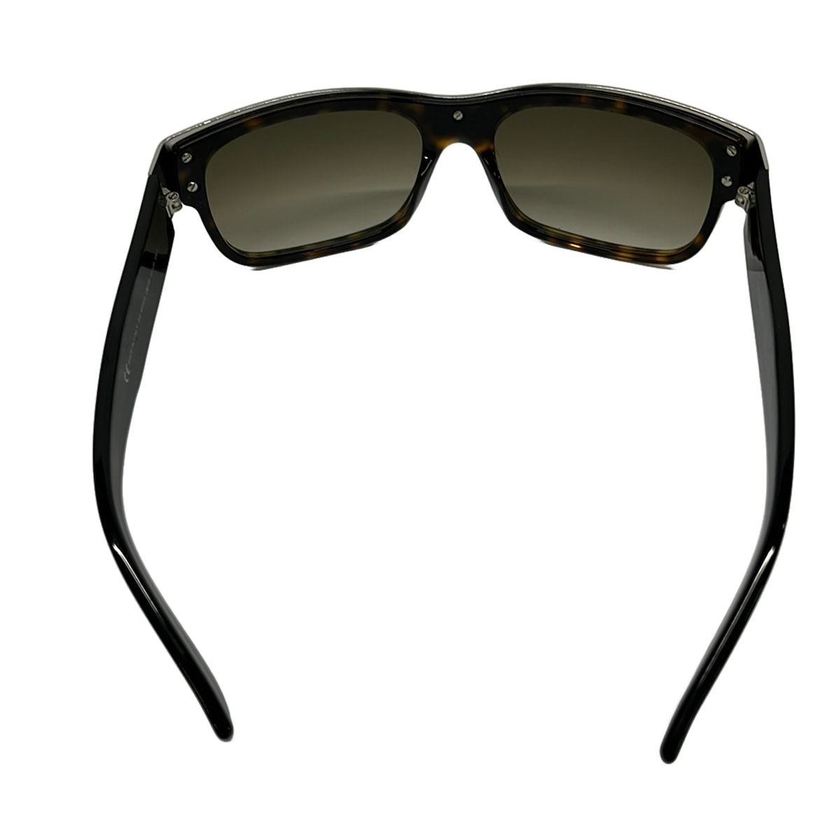 Gucci Sunglasses S Dark Brown Silver Eyewear — view 3