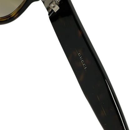 Gucci Sunglasses S Dark Brown Silver Eyewear — view 4