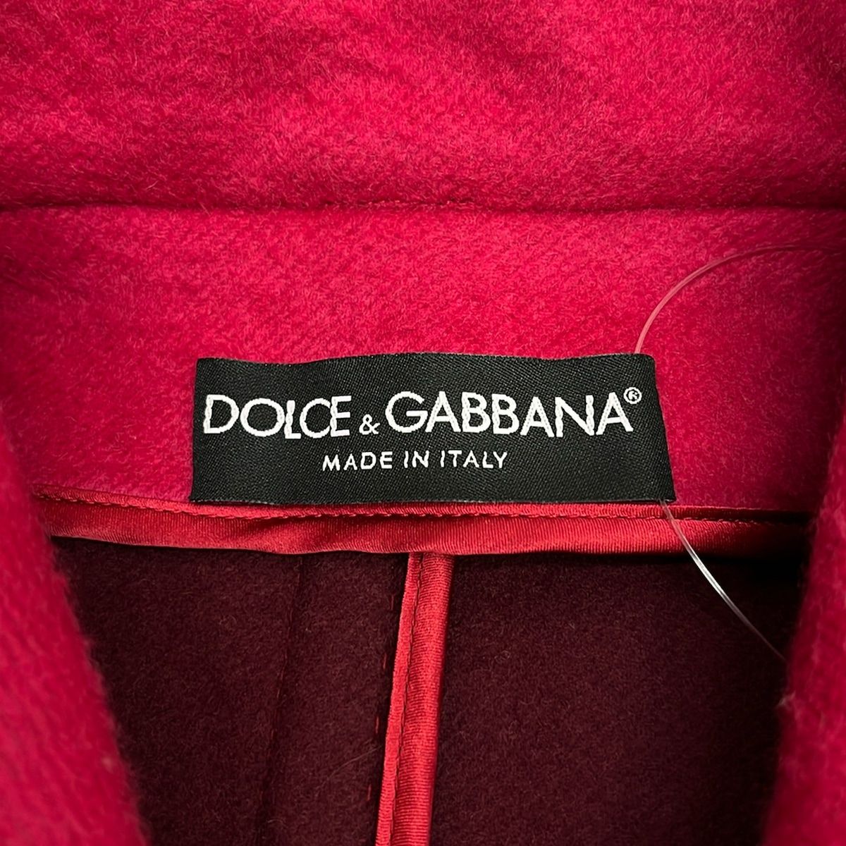 Dolce & Gabbana Coat 42 M Pink Long Sleeve Winter — view 3