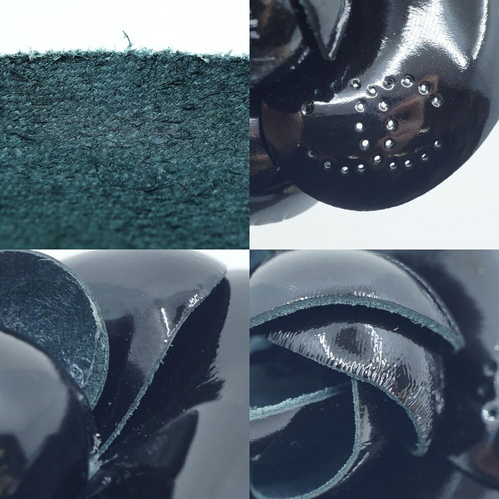 Chanel Camellia Black Brooch Flower Small — view 9